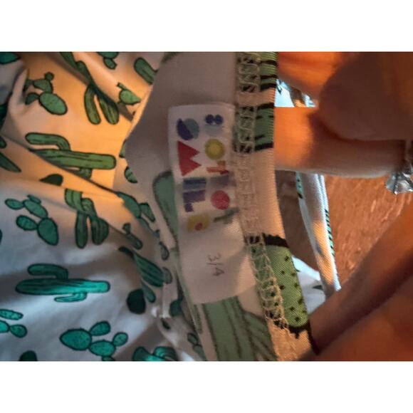 Dot Dot Smile 3/4 cactus ballerina twirl dress - Picture 3 of 3